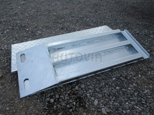 Nízkoložný hydraulicky sklopný přívěs AD 3,5T B3 5,13x2,09 plato 10