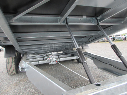 Nízkoložný hydraulicky sklopný přívěs AD 3,5T B3 5,13x2,09 plato 10