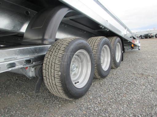 Nízkoložný hydraulicky sklopný přívěs AD 3,5T B3 5,13x2,09 plato 10