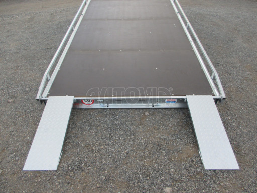 Nízkoložný hydraulicky sklopný přívěs AD 3,5T B3 5,13x2,09 plato 10