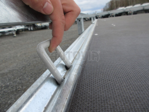 Nízkoložný hydraulicky sklopný přívěs AD 3,5T B3 5,13x2,09 plato 10