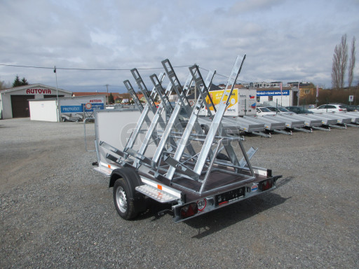 Cyklovlek pro přepravu 10 kol ZV 27 750kg 2,50x1,48 č.4