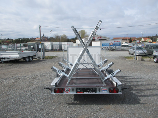 Cyklovlek pro přepravu 10 kol ZV 27 750kg 2,50x1,48 č.5