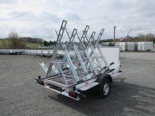 Cyklovlek pro přepravu 10 kol ZV 27 750kg 2,50x1,48 č.6