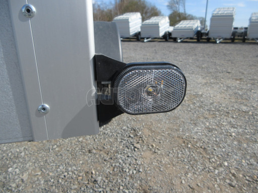Přívěs za osobní auto s nástavbou a víkem HD 7 750kg 2,07x1,25/1,55 3ks nástavba víko č.9