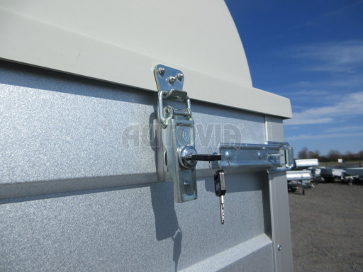 Přívěs za osobní auto s nástavbou a víkem HD 7 750kg 2,07x1,25/1,55 3ks nástavba víko č.10
