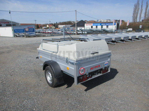 Přívěs s víkem HD 3 750kg 2,07x1,10/0,50 č.4