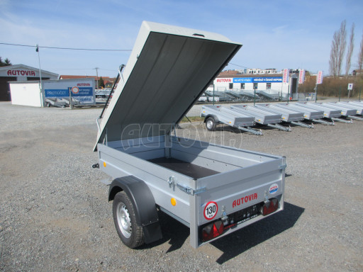 Přívěs s víkem HD 3 750kg 2,07x1,10/0,50 č.12