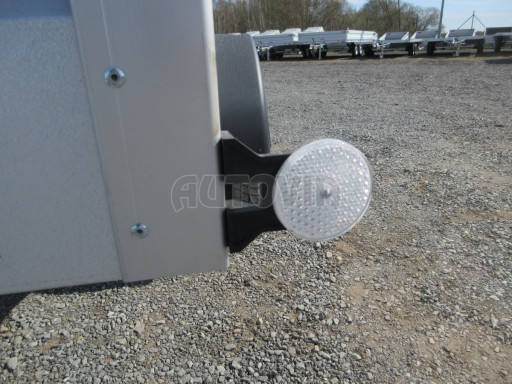 Přívěsný vozík za osobní auto HD 3 750kg 2,07x1,10/1,20 2ks nástavba + víko č.9