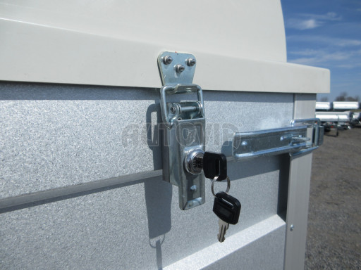 Přívěsný vozík za osobní auto HD 3 750kg 2,07x1,10/1,20 2ks nástavba + víko č.10