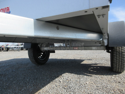 Přívěsný vozík za osobní auto HD 3 750kg 2,07x1,10/1,20 2ks nástavba + víko č.20