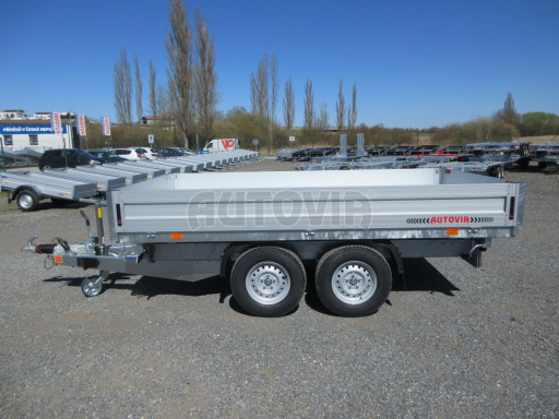 Sklápěcí přívěs ATS 3SKS 3,5T 3,32x1,70/0,35 ECO ZN v elektrice