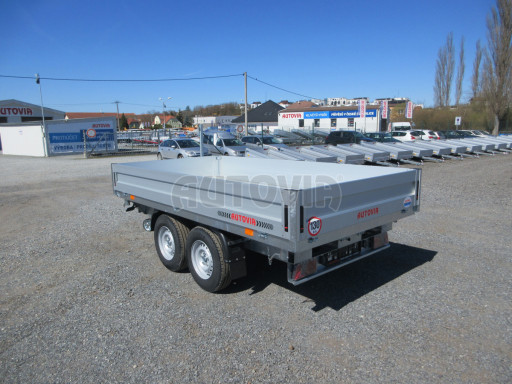Sklápěcí přívěs ATS 3SKS 3,5T 3,32x1,70/0,35 ECO ZN v elektrice