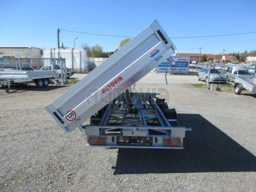 Sklápěcí přívěs ATS 3SKS 3,5T 3,32x1,70/0,35 ECO ZN v elektrice
