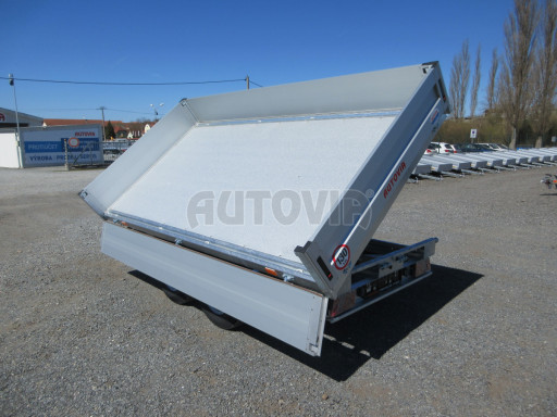 Sklápěcí přívěs ATS 3SKS 3,5T 3,32x1,70/0,35 ECO ZN v elektrice