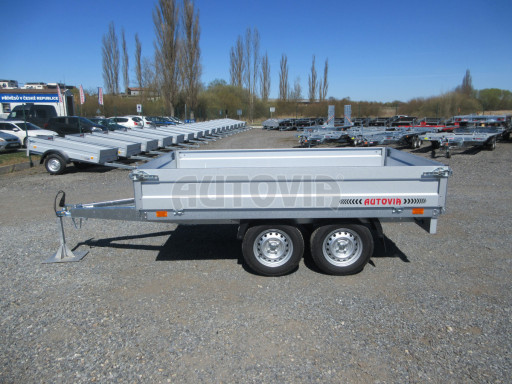 Dvounápravový přívěsný vozík ZV 22 750kg N2 2,55x1,50/0,35 AME č.3