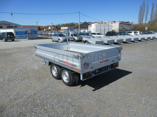 Dvounápravový přívěsný vozík ZV 22 750kg N2 2,55x1,50/0,35 AME č.4