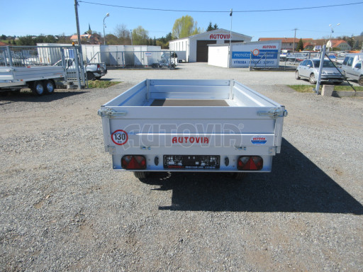 Dvounápravový přívěsný vozík ZV 22 750kg N2 2,55x1,50/0,35 AME č.5