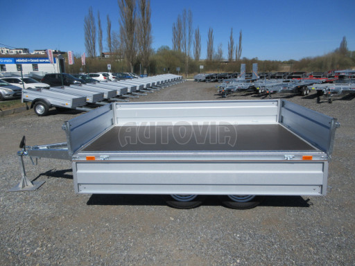 Dvounápravový přívěsný vozík ZV 22 750kg N2 2,55x1,50/0,35 AME č.11