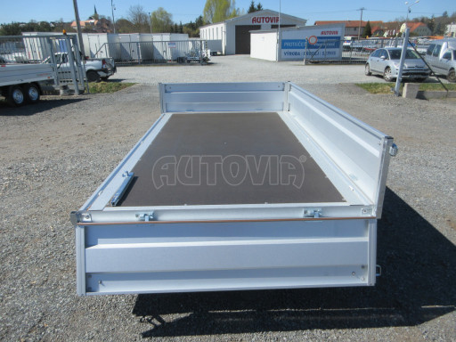 Dvounápravový přívěsný vozík ZV 22 750kg N2 2,55x1,50/0,35 AME č.14