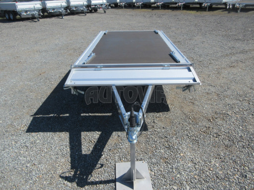 Dvounápravový přívěsný vozík ZV 22 750kg N2 2,55x1,50/0,35 AME č.18