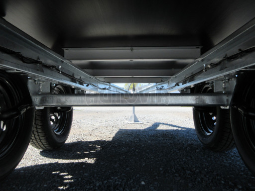 Dvounápravový přívěsný vozík ZV 22 750kg N2 2,55x1,50/0,35 AME č.21