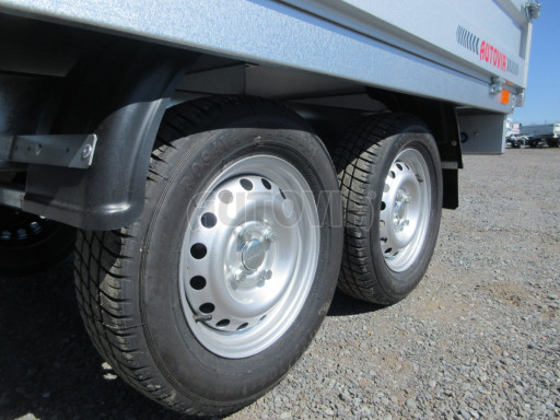 Dvounápravový přívěsný vozík ZV 22 750kg N2 2,55x1,50/0,35 AME č.22