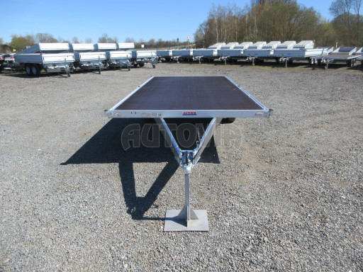 Největší vyráběné nebrzděné plato ZV 41 750kg N1 4,17x2,00 plato