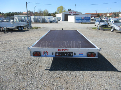 Největší vyráběné nebrzděné plato ZV 41 750kg N1 4,17x2,00 plato