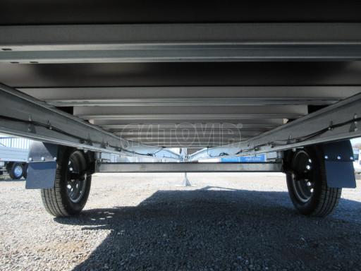 Největší vyráběné nebrzděné plato ZV 41 750kg N1 4,17x2,00 plato