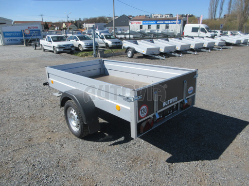 Sklopný nebrzděný přívěs HD 8 skl 2,27x1,25/0,35 č.34