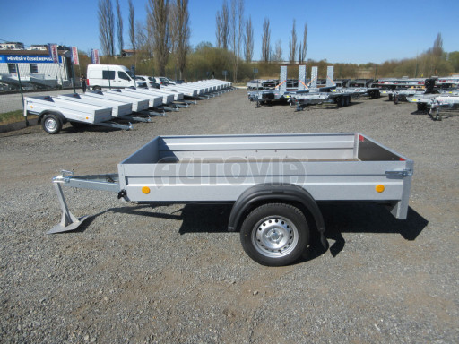 Sklopný přívěsný vozík za osobní auto HD 28 skl 2,27x1,25/0,30 č.32