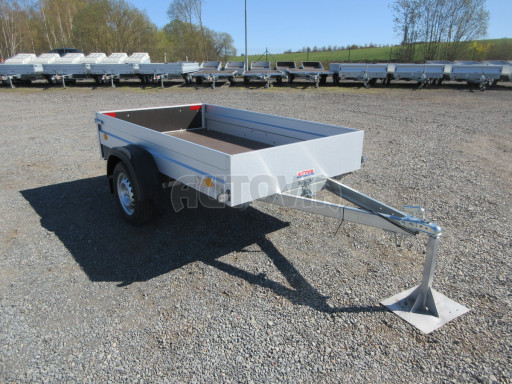 Sklopný přívěsný vozík za osobní auto HD 28 skl 2,27x1,25/0,30 č.37