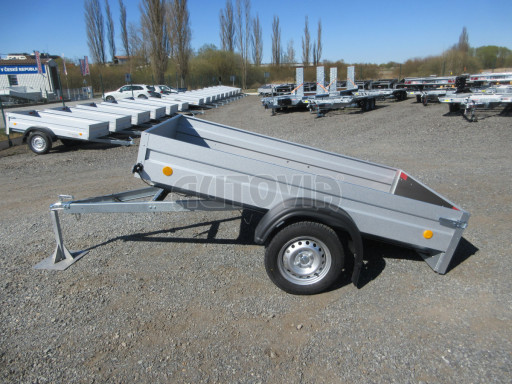 Sklopný přívěsný vozík za osobní auto HD 28 skl 2,27x1,25/0,30 č.43