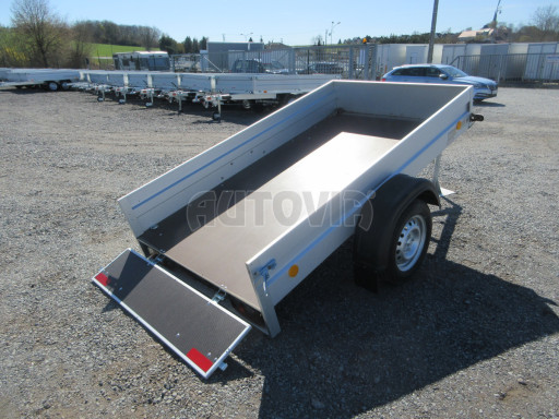 Sklopný přívěsný vozík za osobní auto HD 28 skl 2,27x1,25/0,30 č.45