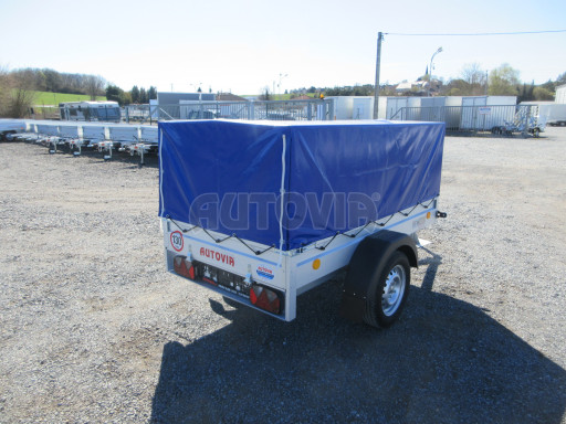 Nejlevnější přívěs s konstrukcí a plachtou HD 20 750kg 2,06x1,11/0,83 č.6