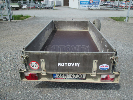 Celosvařený PROFI  přívěs ZV 26 2,0T B2 2,50x1,30/0,35 POČ č.4