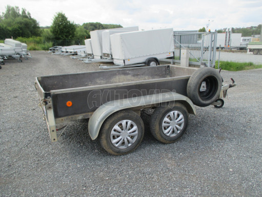 Celosvařený PROFI  přívěs ZV 26 2,0T B2 2,50x1,30/0,35 POČ č.5