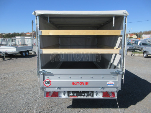 Přívěs ZV 22 1,3T B1 2,55x1,50/1,35