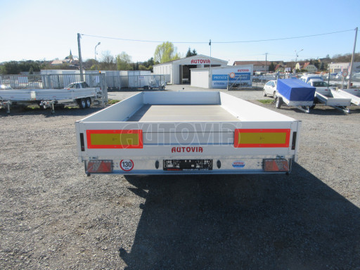 Třínápravový nákladní přívěs DN 3,5T B3 5,05x2,20/0,35 1350