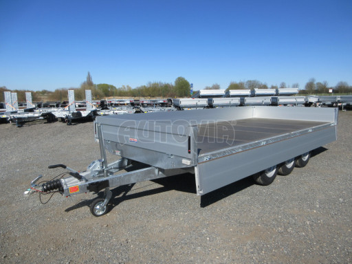 Třínápravový nákladní přívěs DN 3,5T B3 5,05x2,20/0,35 1350