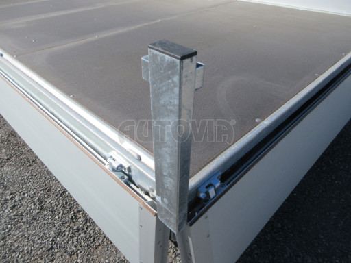 Třínápravový nákladní přívěs DN 3,5T B3 5,05x2,20/0,35 1350