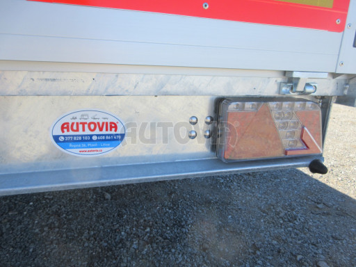 Třínápravový nákladní přívěs DN 3,5T B3 5,05x2,20/0,35 1350