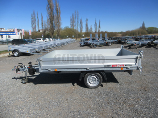 Bazarový sklápěcí přívěs VER SK 1,8T 2,65x1,55/0,30 ruč č.6