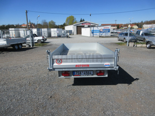 Bazarový sklápěcí přívěs VER SK 1,8T 2,65x1,55/0,30 ruč č.8
