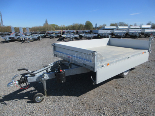 Bazarový sklápěcí přívěs VER SK 1,8T 2,65x1,55/0,30 ruč č.12