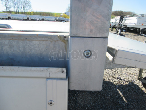 Bazarový sklápěcí přívěs VER SK 1,8T 2,65x1,55/0,30 ruč č.16