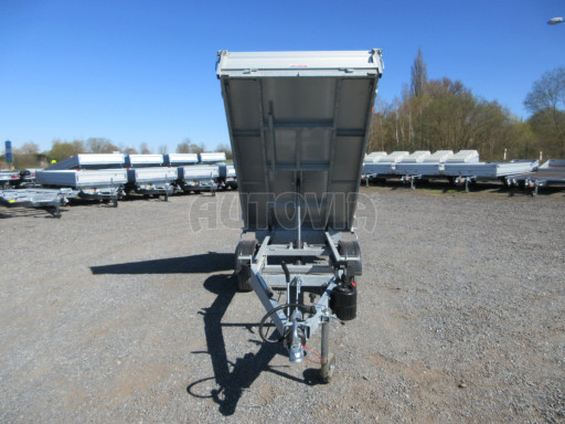 Bazarový sklápěcí přívěs VER SK 1,8T 2,65x1,55/0,30 ruč č.25
