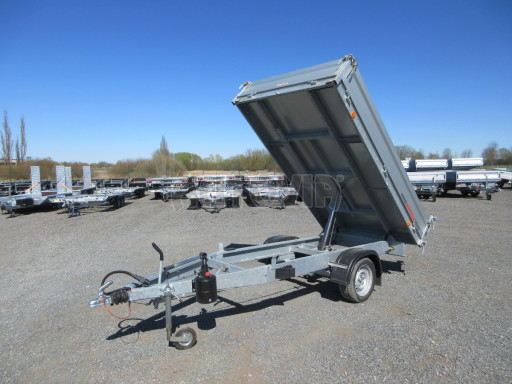 Bazarový sklápěcí přívěs VER SK 1,8T 2,65x1,55/0,30 ruč č.2