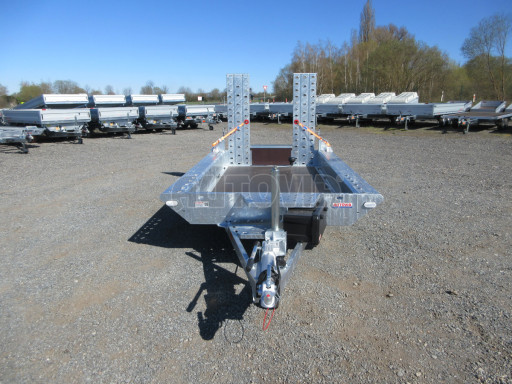 Celosvařený přepravník stavebních strojů FK 3,5T 2,98x1,54/0,25 KOMBI nájezdy č.4